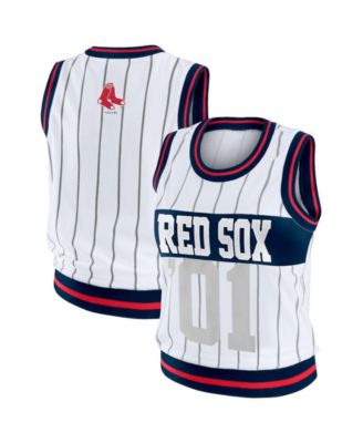 Women's&nbsp;WEAR by Erin Andrews White Boston Red Sox Sporty Tank Top