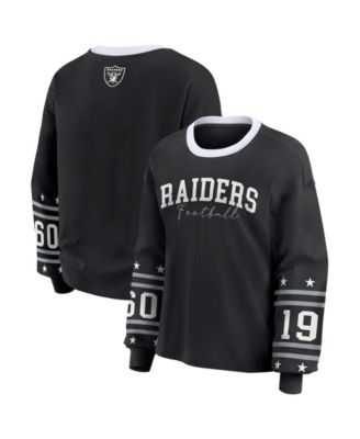 Women's Black Las Vegas Raiders Sport Long-Sleeve T-Shirt