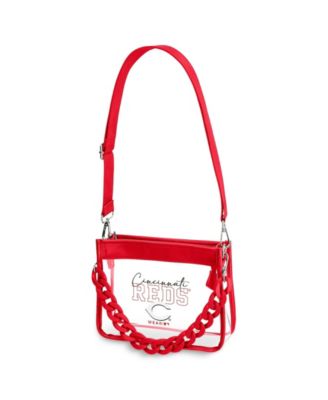 Cincinnati Reds Plastic Chain Mini Crossbody Bag