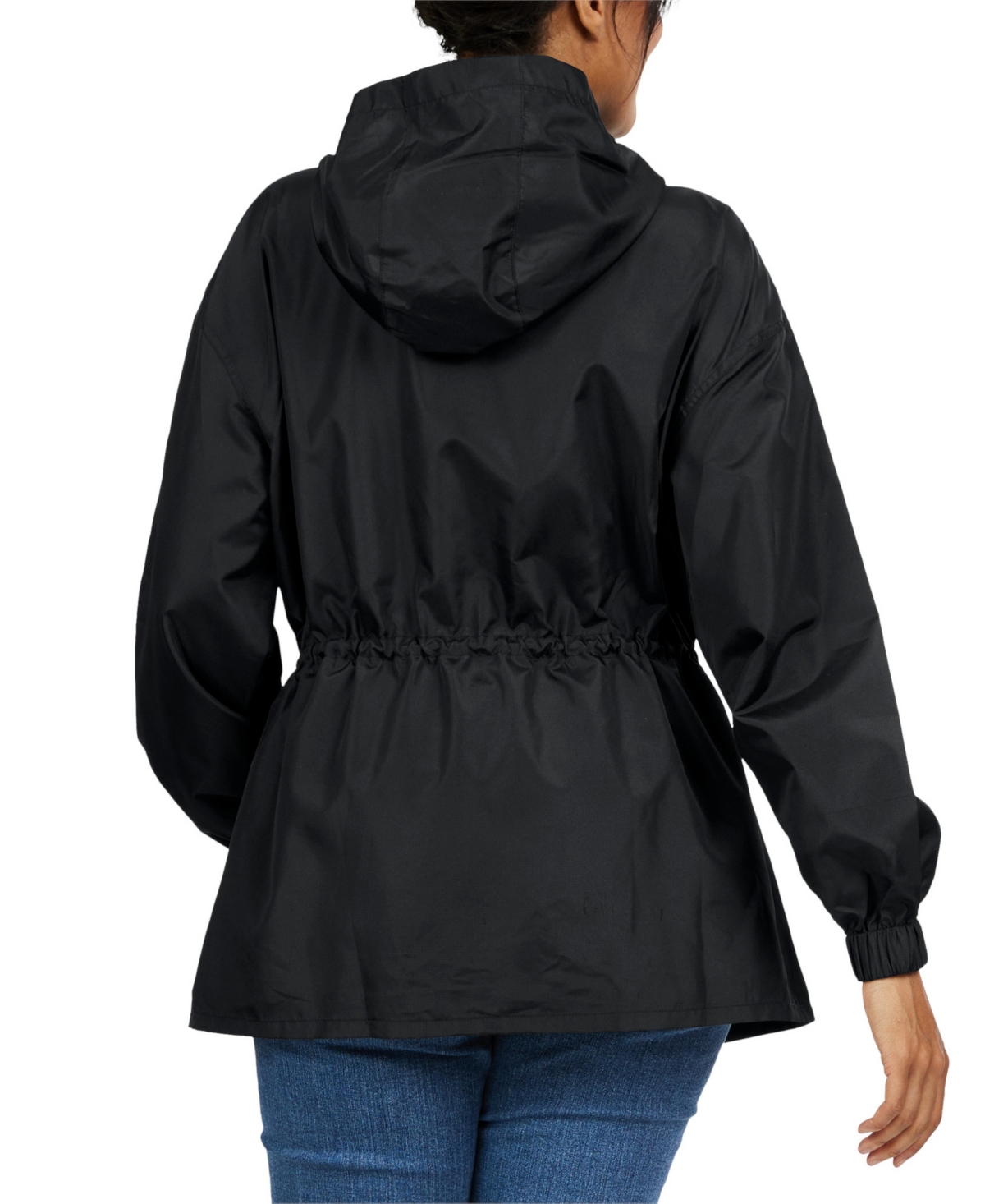 Wear by Erin Andrews Women's Black Mlb Merchandise Full-Zip Windbreaker Hoodie Jacket