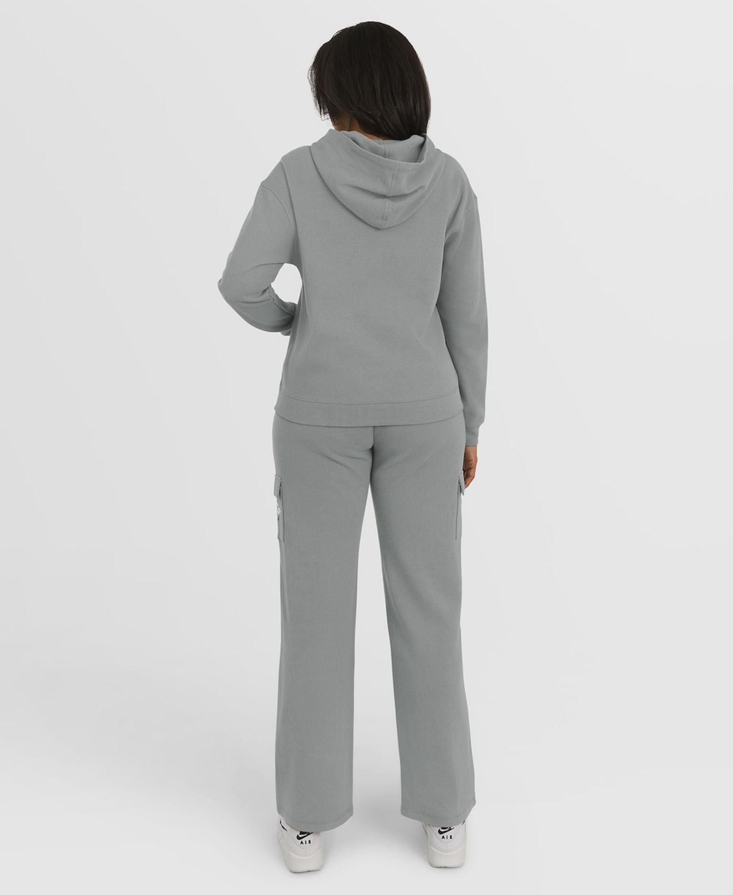 Женский комплект Wear by Erin Andrews Philadelphia Phillies: вафельный худи и брюки, серый — фото 5
