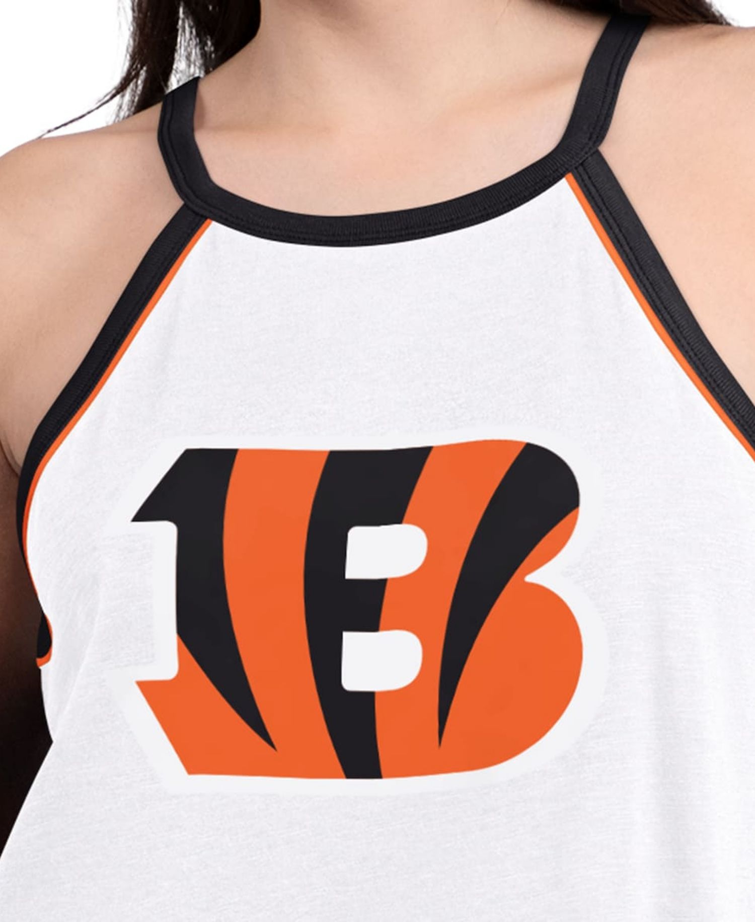 Women's White Cincinnati Bengals Redemption Win Slub Tank Top