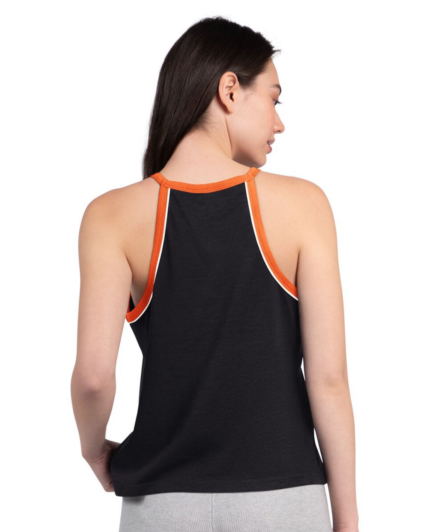 Women's Black Cincinnati Bengals Redemption Win Slub Tank Top
