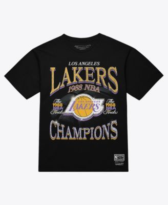 Men's Black Los Angeles Lakers Champions Era T-Shirt