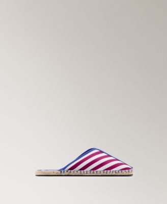 Women's Striped Espadrille Slippers