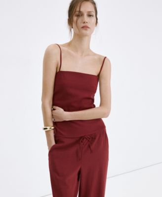 Women's Bow Straight Pants