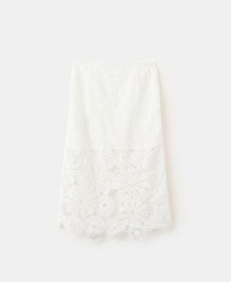 Women's Crochet Midi Skirt
