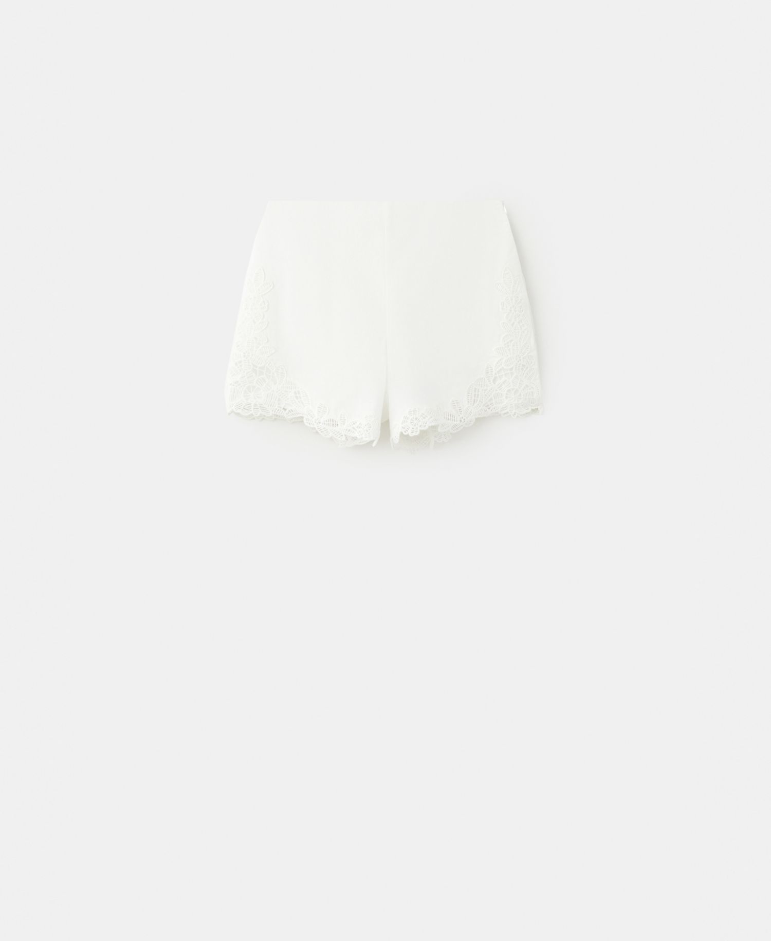 Women's Lace Accents Embroidered Shorts