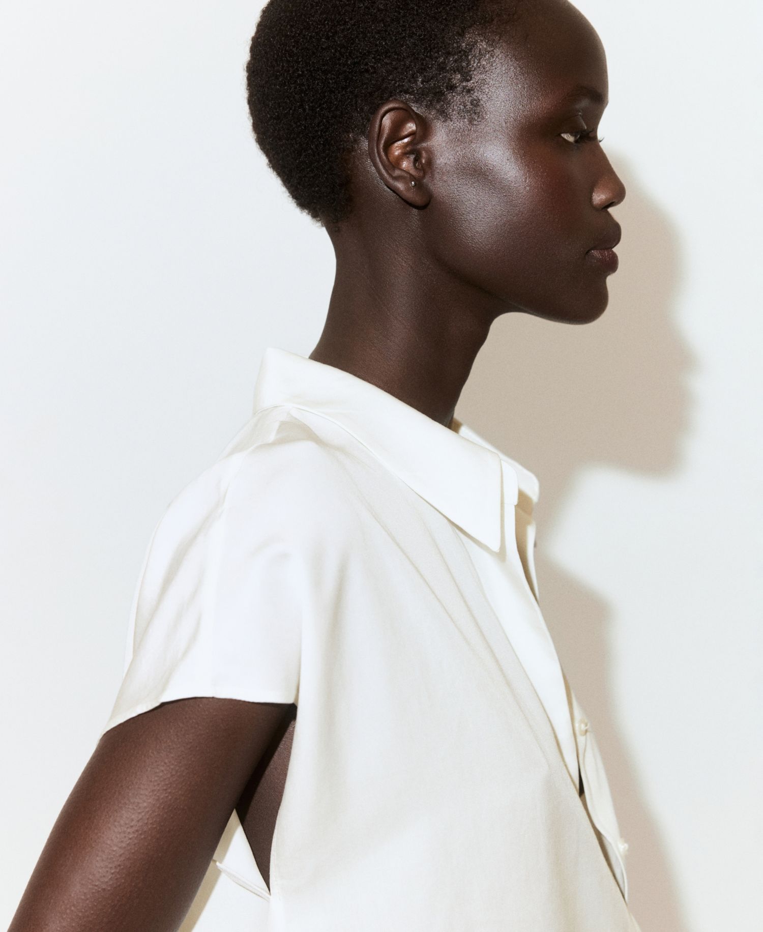 Women's Short-Sleeved Lyocell Shirt