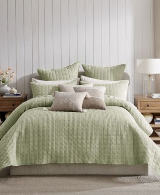 Cloud Waffle Textured 3-Piece Quilt Set, King/California King