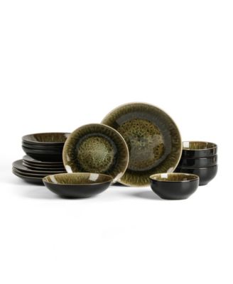 Riley 16-Pc. Dinnerware Set, Service for 4