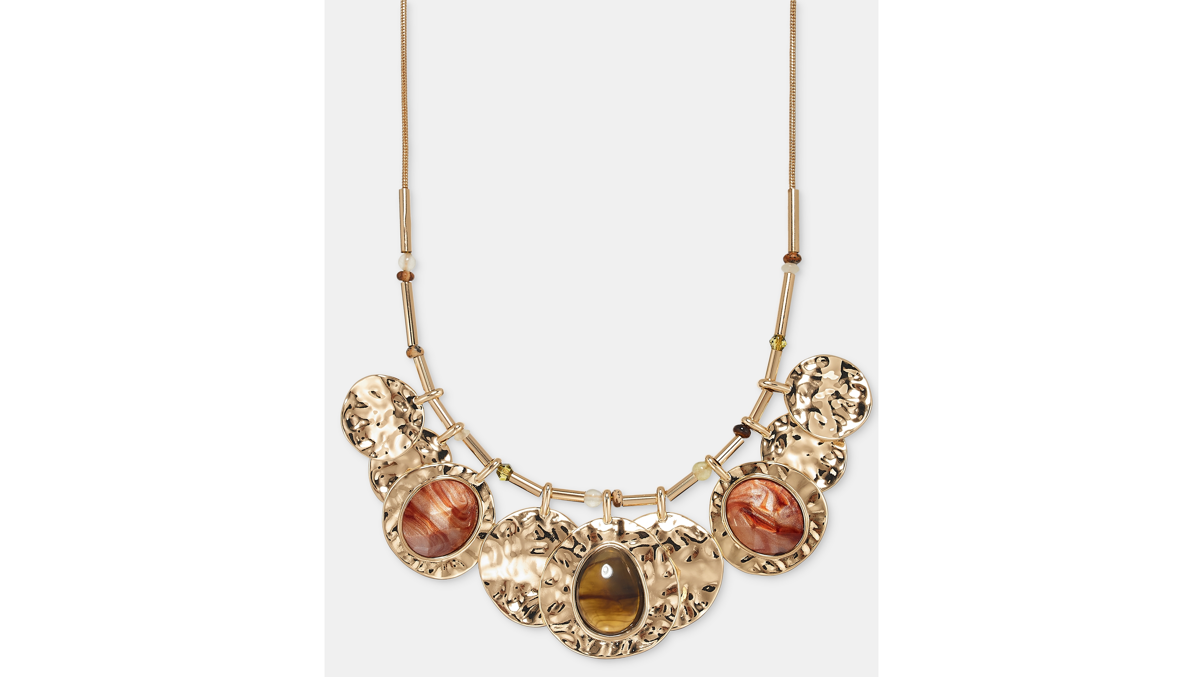 Style & Co Multi-Jewel Shaky Statement Necklace, 16" + 3" extender, Macy's Exclusive