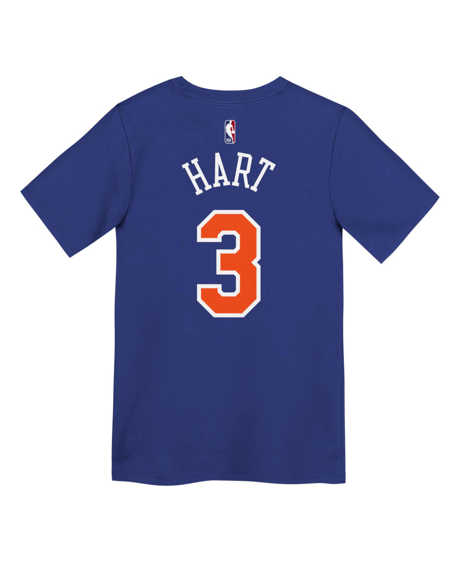 Preschool Josh Hart Blue New York Knicks Icon Name & Number T-Shirt