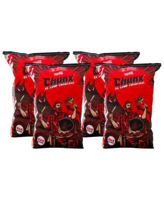 Hardwood Wood Lump Grill Charcoal, 35 Pounds (4 Pack)