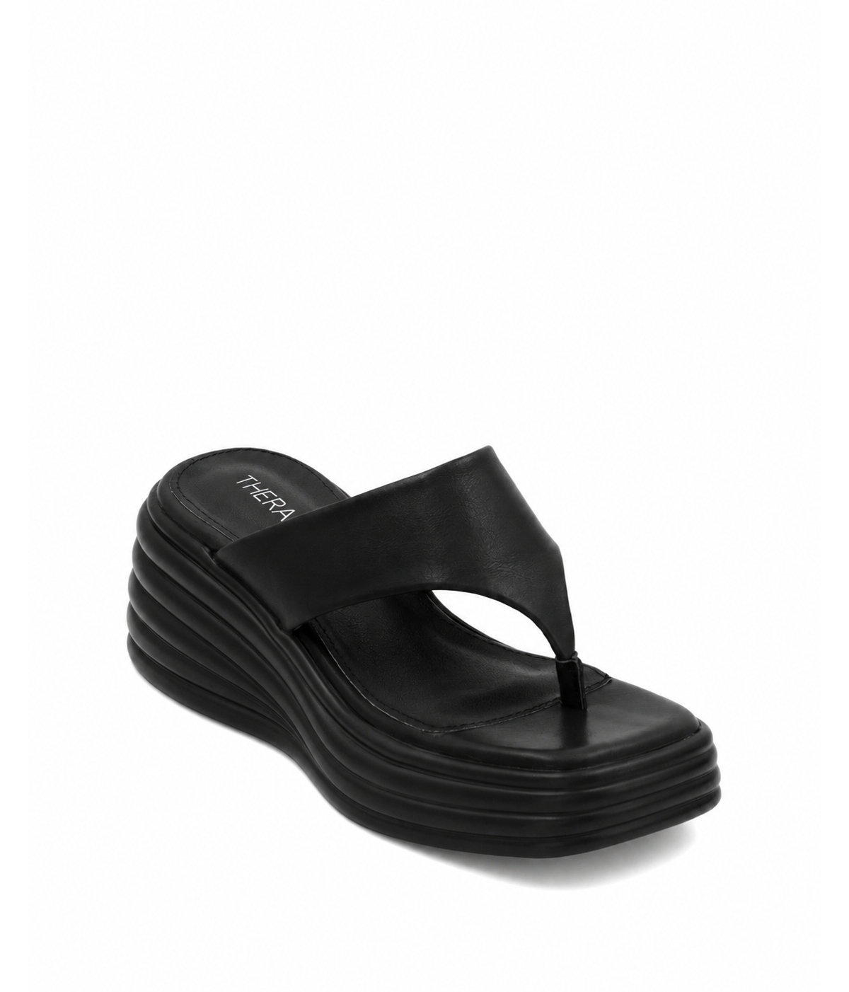 Therapy Australia Women's Frame Square Toe Wedge Sandal