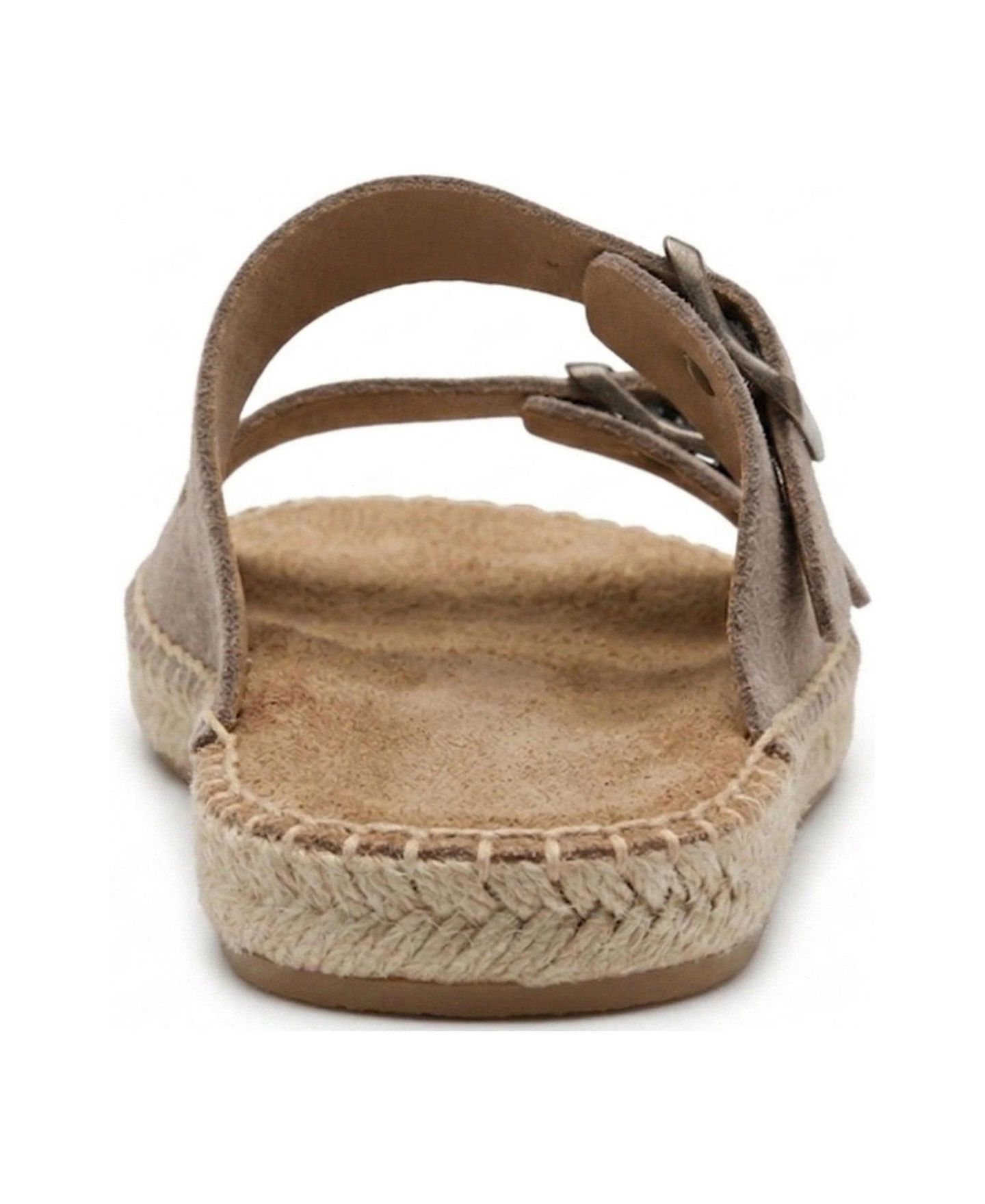 Женские сандалии Menina Step Ergonomic Flat Sandal, цвет: Серо-бежевый — фото 3
