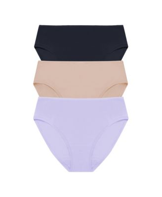 Women's Bliss Bare Cotton Hipster 3 Pack