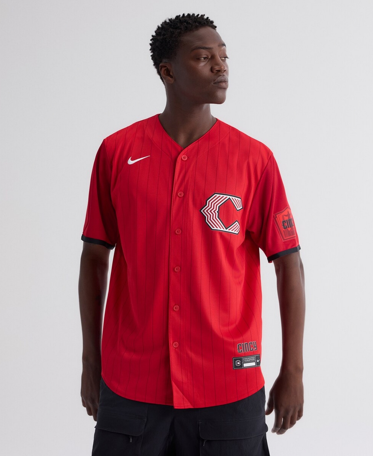 Nike Men's Red Cincinnati Reds 2026 City Connect Stadium Jersey