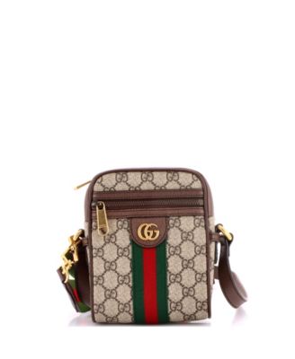 Mini Ophidia Messenger Bag GG Coated Canvas