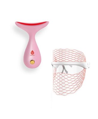 LED Light Therapy Face Mask and Sculpting Wand