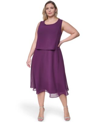macy's cocktail dresses plus size Solid Plus Size Cocktail & Party Dresses