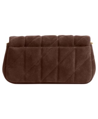 COACH Quilted Tabby Mini Suede Crossbody Handbag 19 - Macy