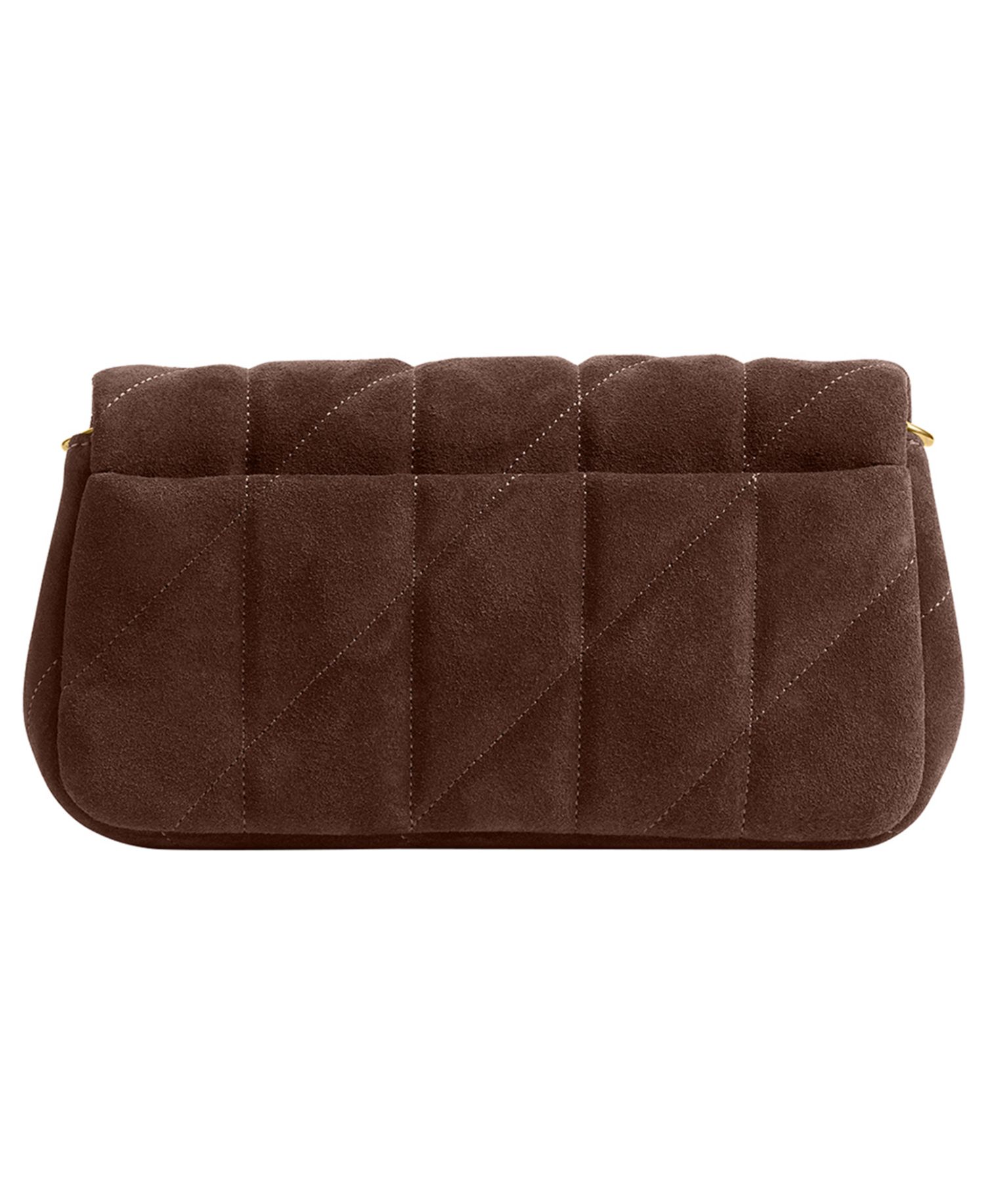Quilted Tabby Mini Suede Crossbody Bag 19