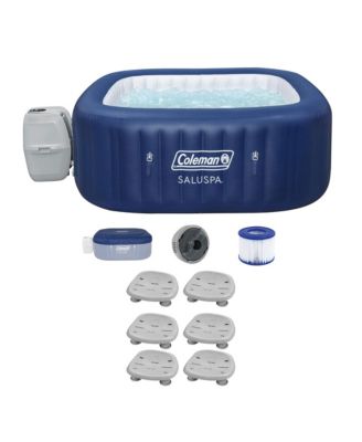 Coleman Hawaii Hot Tub + Bestway SaluSpa Spa Seat with Adjustable Legs