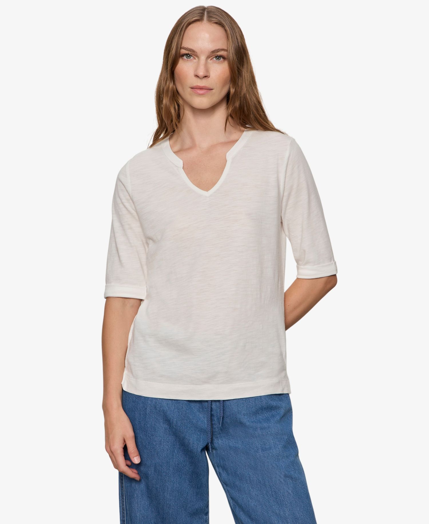 Women's Dolce Notch-Neck T-Shirt