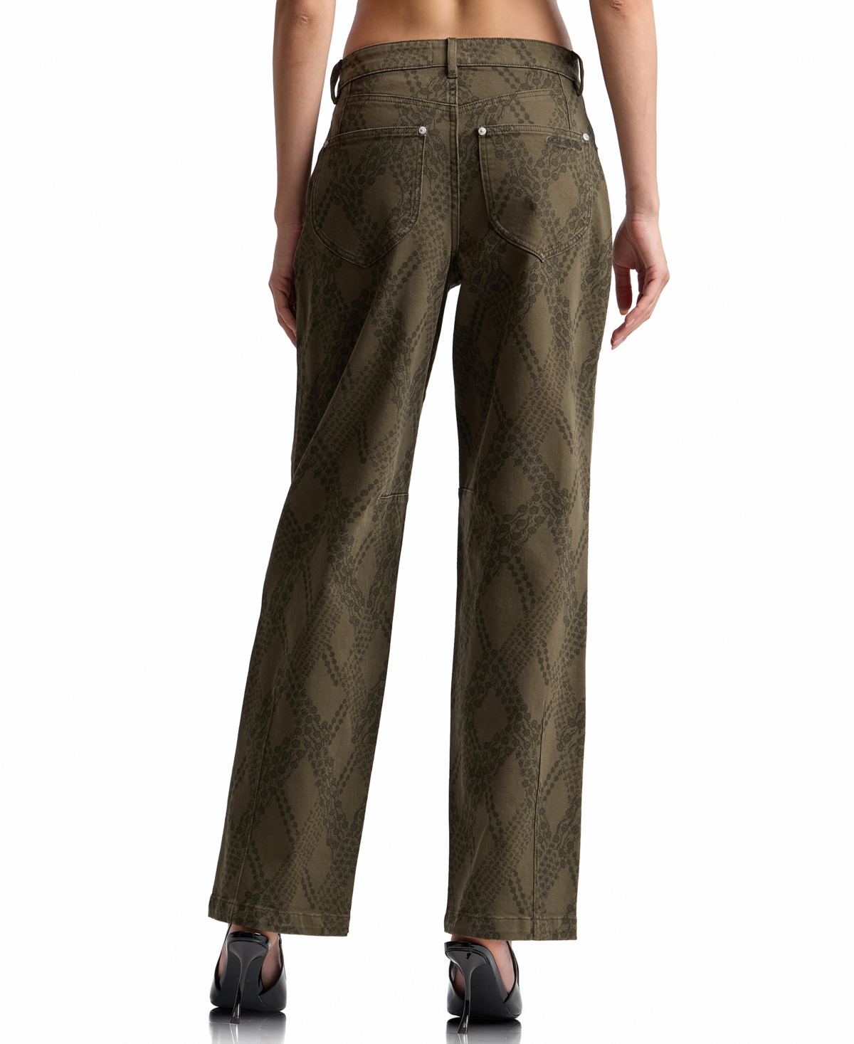 Avec Les Filles Women's Camo Jeans
