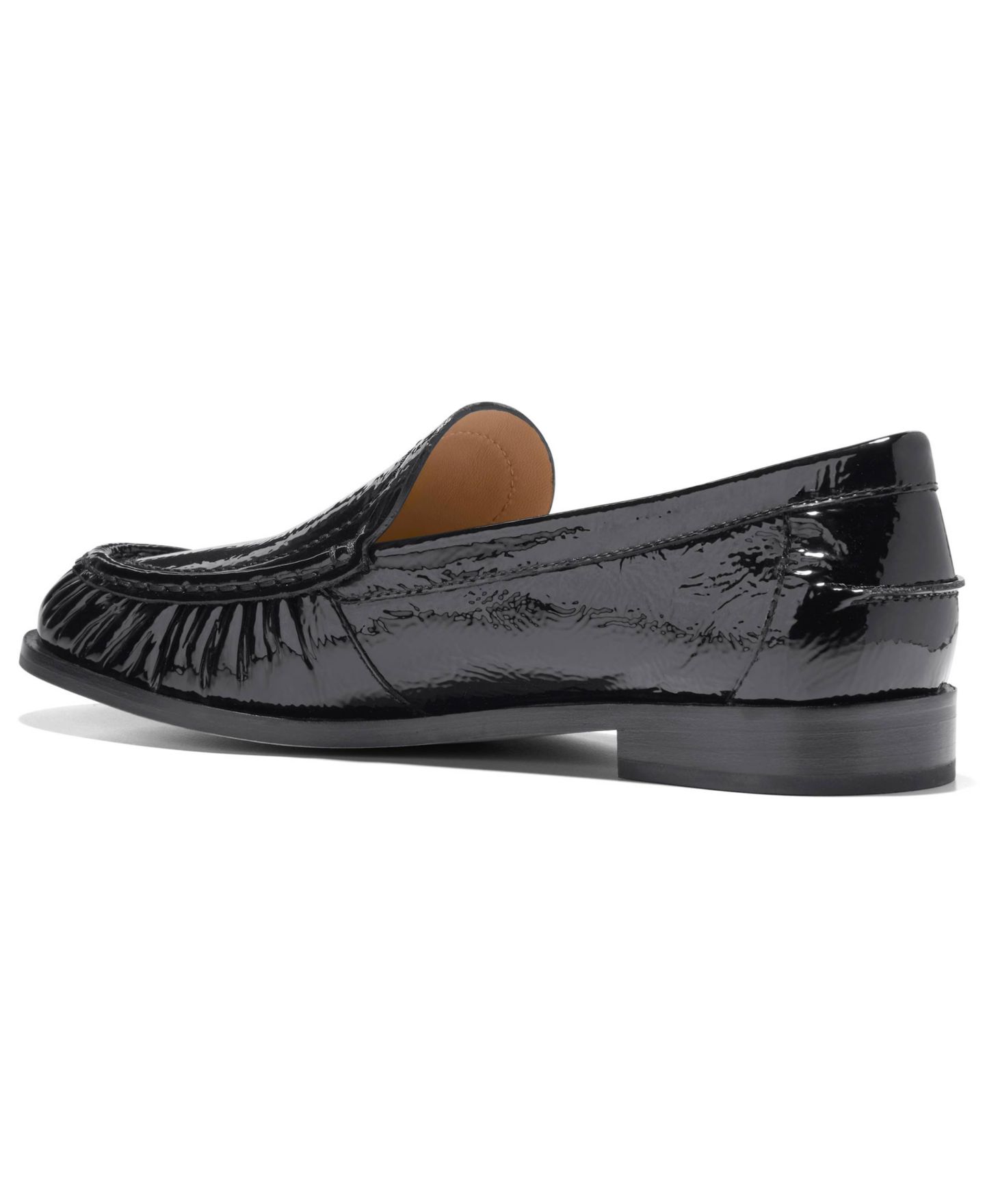 Женские туфли Cole Haan Dreya Venetian Slip-On, цвет: Чёрная лаковая кожа — фото 3
