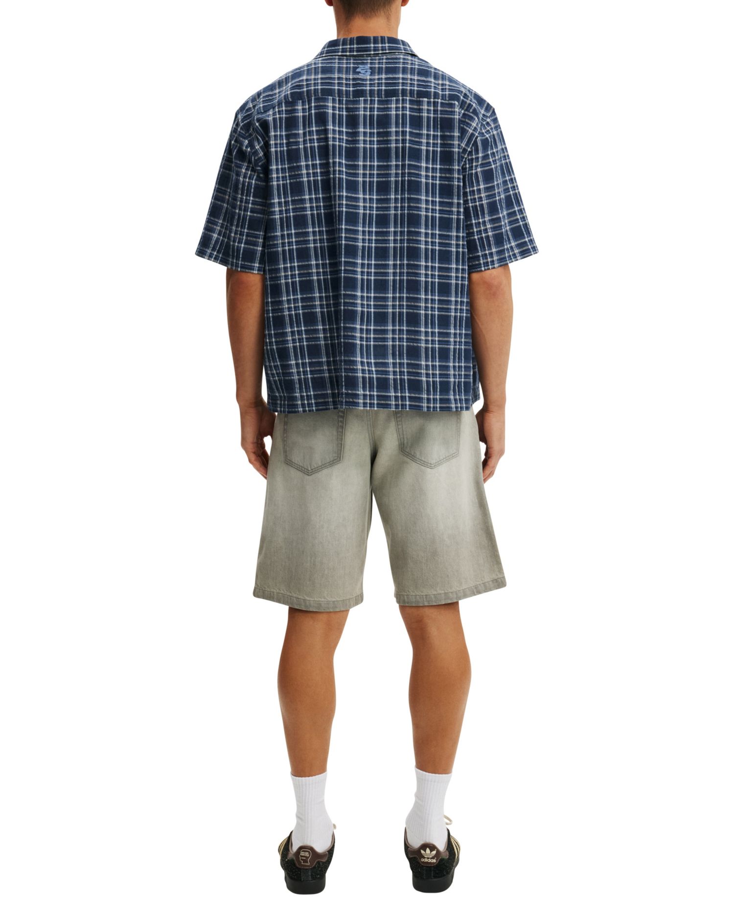 Men's Baggy Denim Shorts