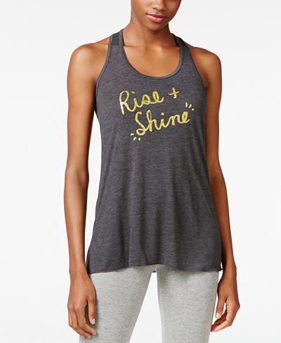 twelveNYC Rise & Shine Gray Tank Top, Only at Macy's