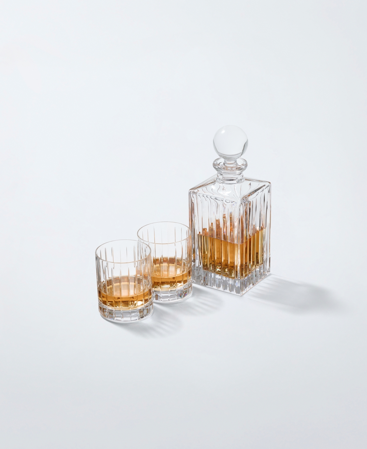 Marquis by Waterford Herald Decanter & Double Old Fashioned Glasses Set, 3-Piece