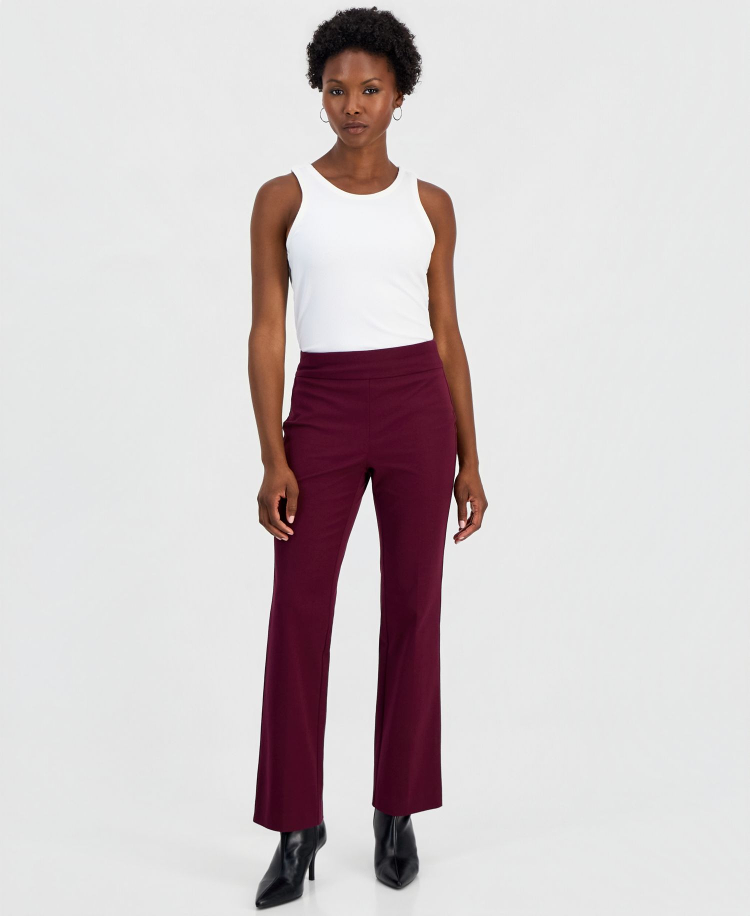 Petite INCredible Pull-On Bootcut Pants