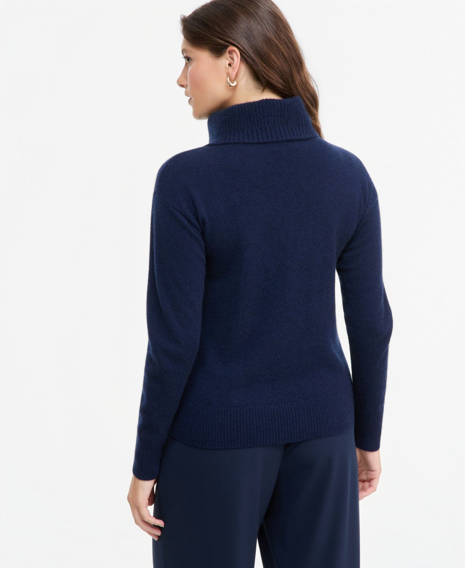 Women's 100% Cashmere Quarter-Zip Sweater