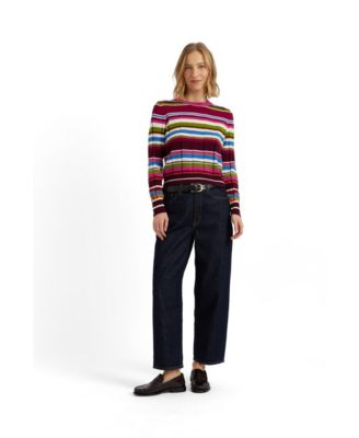 Women's Chinti and Parker Merino Stripe Sweater