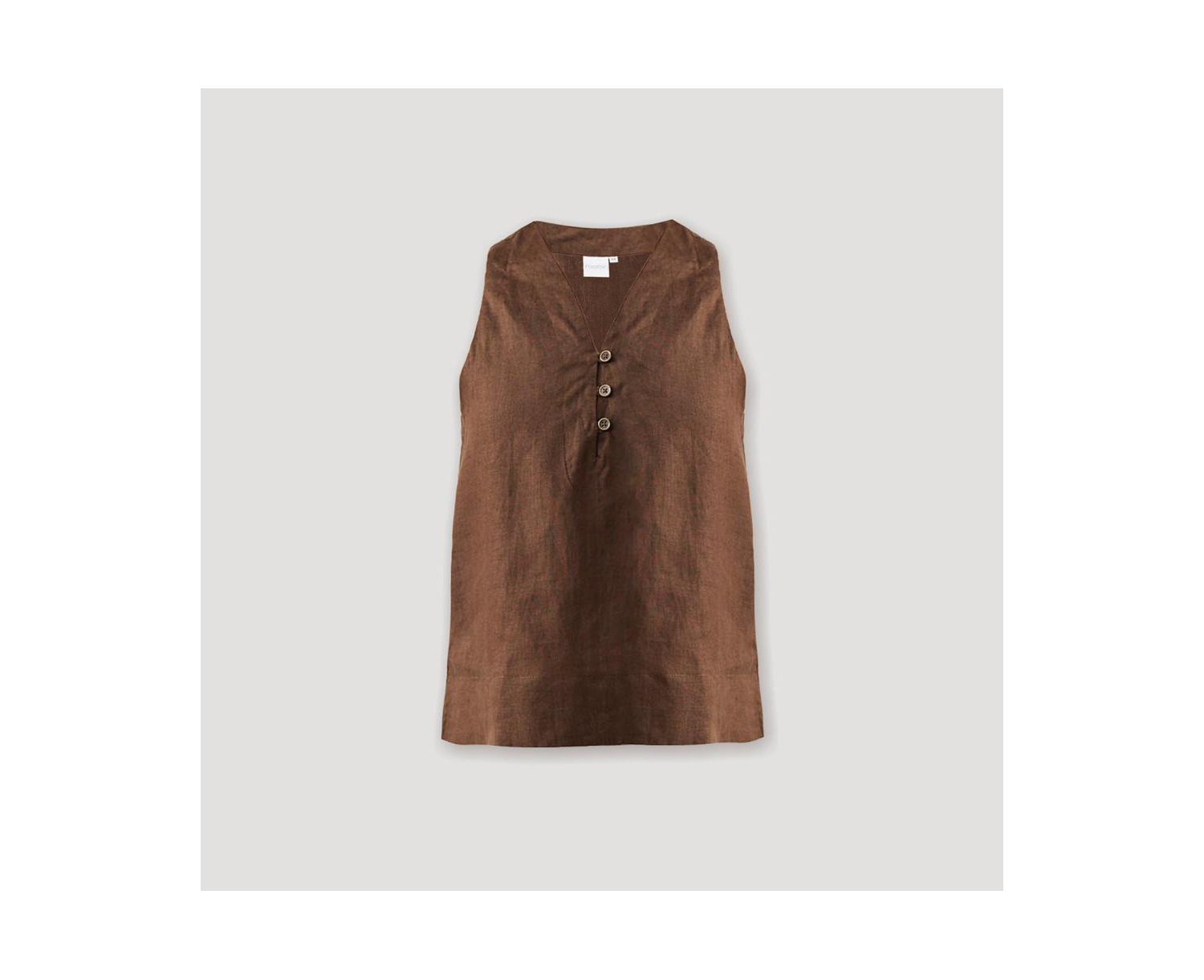 Women's Button Neck Top