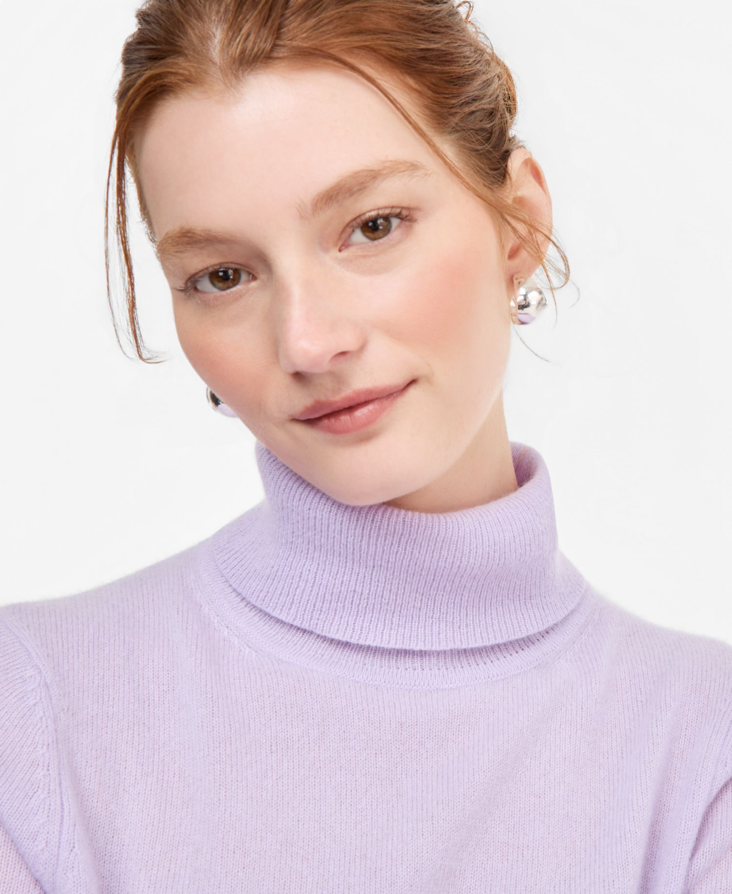 Petite Cashmere Turtleneck Sweater
