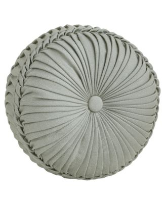 Rita Tufted Decorative Pillow, 15" Round