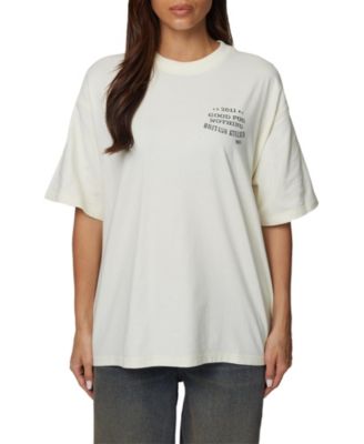 Women's Oversized Stamp T-Shirt