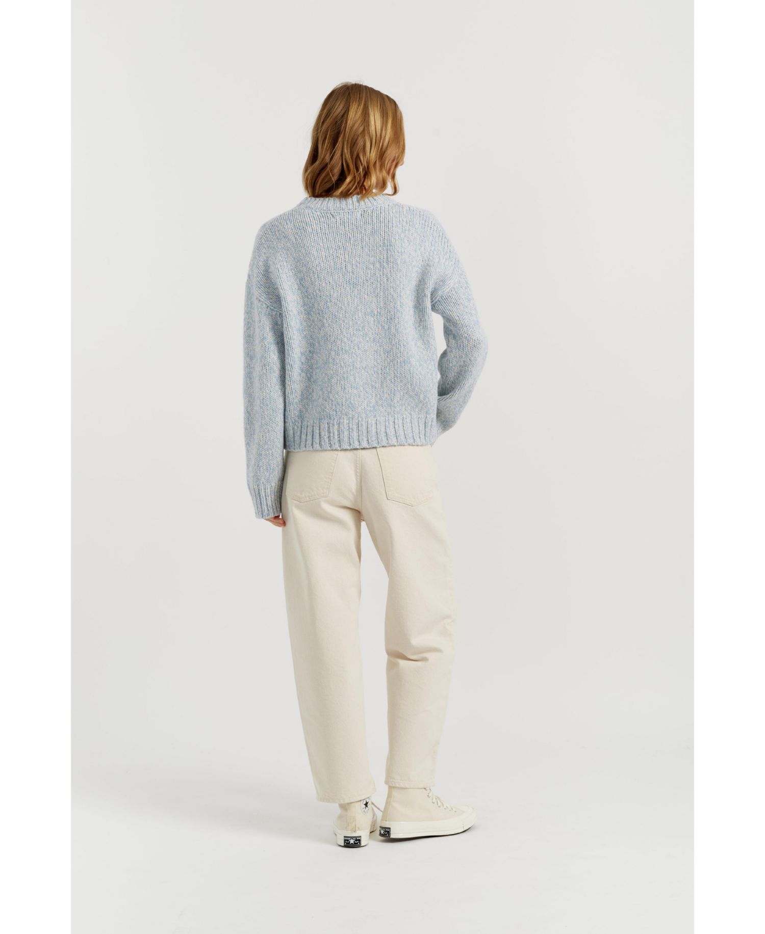 Women's Chinti and Parker Merino Snoopy Marl Sweater