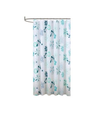 90GSM Peva Glit Printed Romy Shower Curtain 70" x 72"