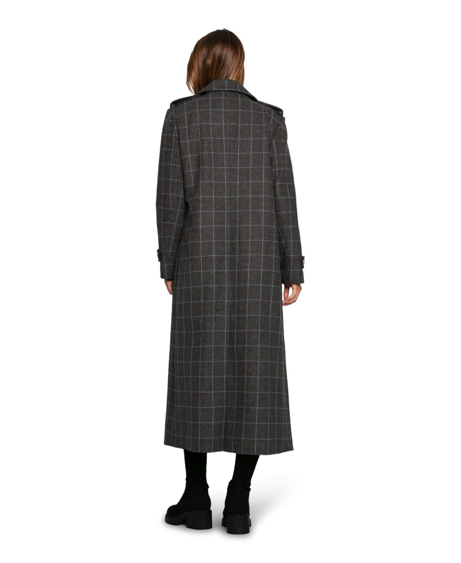 Women's Command Wool Blend Double Breast Maxi Coat
