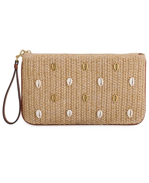 Rebecca Minkoff Ashlee Straw Envelope Wristlet
