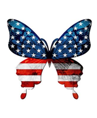 USA Butterfly Holiday Door Decor