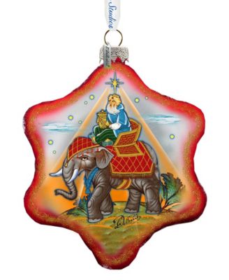 G.DeBrekht - Miracle Nativity Snowflake Ornament Multi