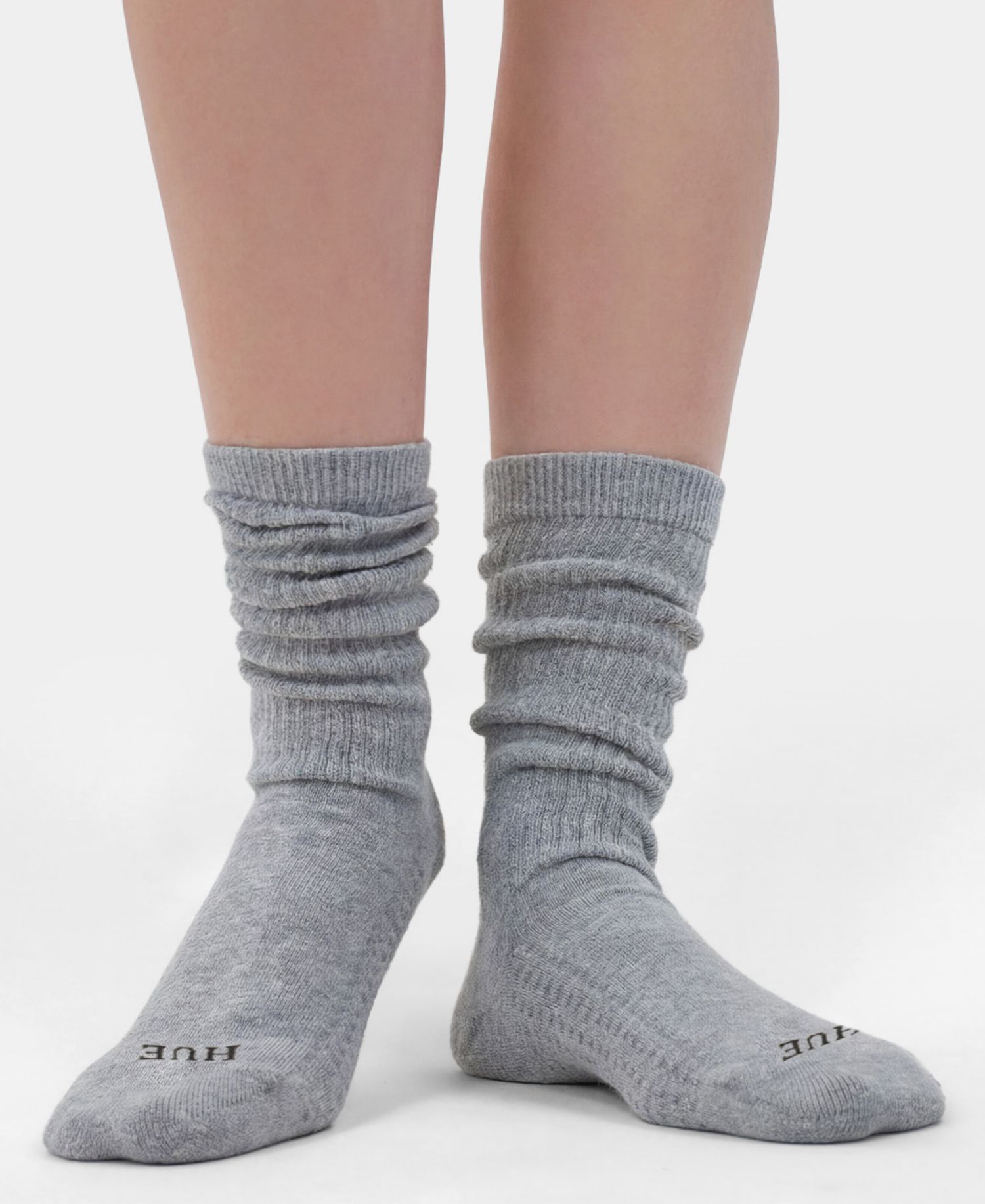 Women's Sport Scrunch Crew Socks, 2-Pack