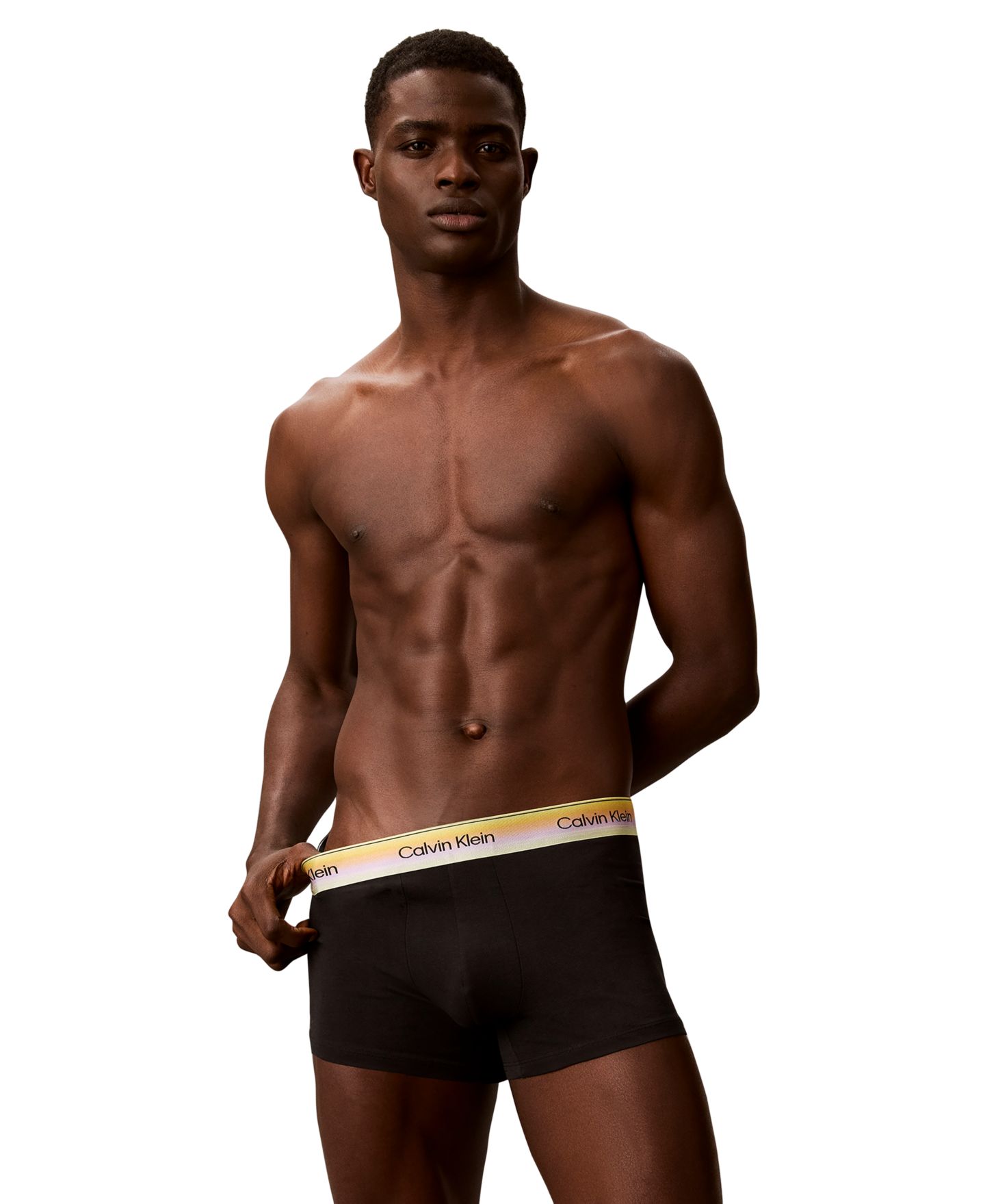 Бельё Classics для мужчин, хлопок, 1 шт. — Calvin Klein, цвет: Чёрный — фото 2