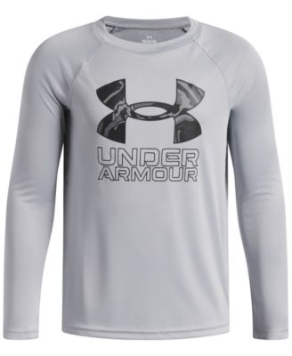 Boys' 6-20 Hybrid Printed Fill Long-Sleeve T-shirt
